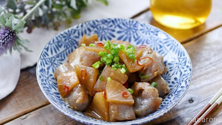 【大根とこんにゃくの煮物】和風献立のひと品に！おつまみにもおかずにもおすすめレシピ♪｜macaroni（マカロニ）