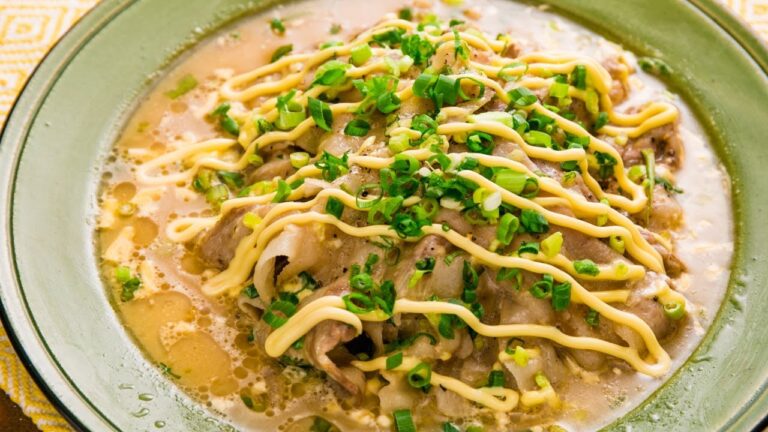 電子レンジで5分！さっぱり豚バラチーズドーム