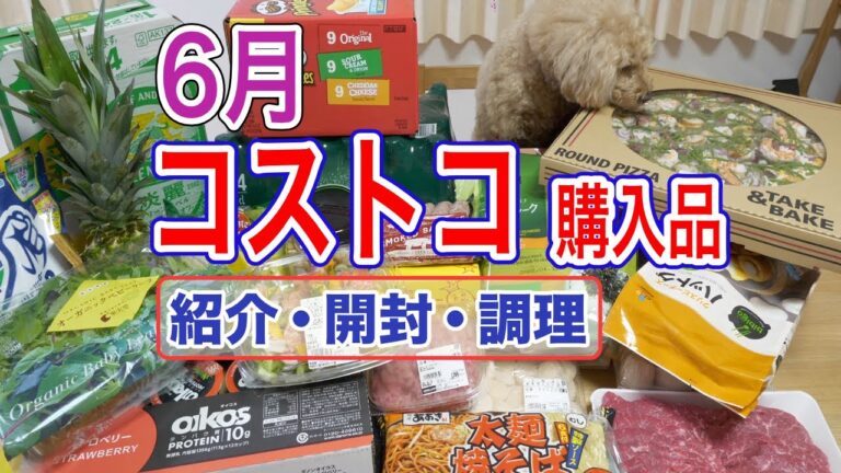 【6月2021年】コストコ購入品 【お手軽に食べられる物】