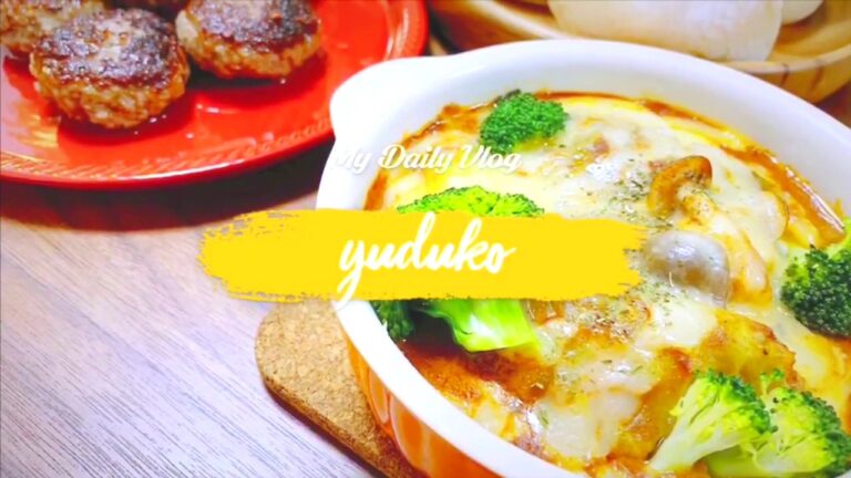 【vlog】ロールキャベツリメイク/ハンバーグ
