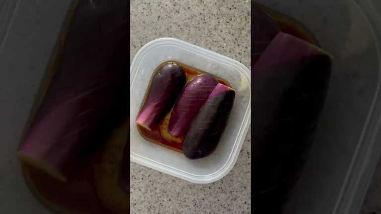煮てないのにしみじゅわ。茄子の煮浸し（風）　#簡単おかず
