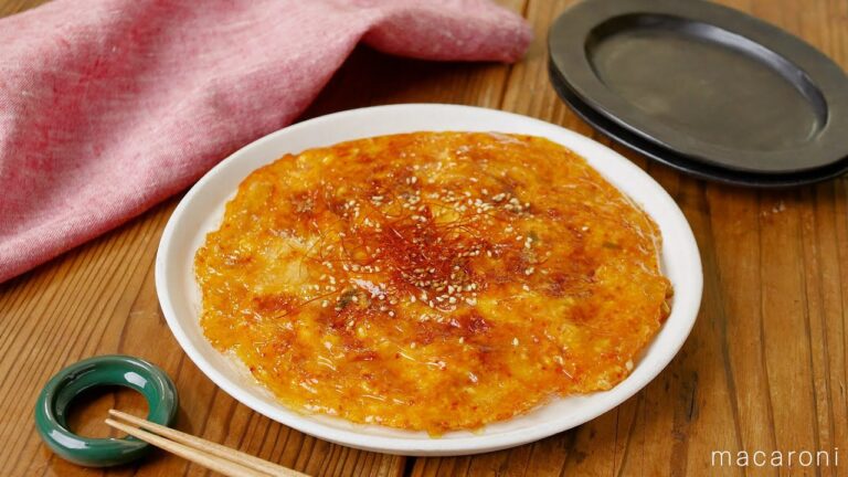 【ライスペーパーキムチチーズチヂミ】ライスペーパーではさめばよかったんだ…！豆腐×キムチ×チーズで間違いないおいしさ♪｜macaroni（マカロニ）