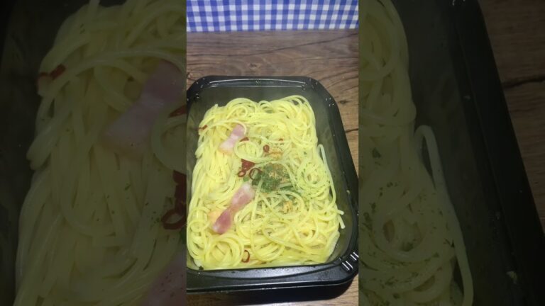 【ドンキホーテ】ニンニク６倍冷凍パスタ食べてみた