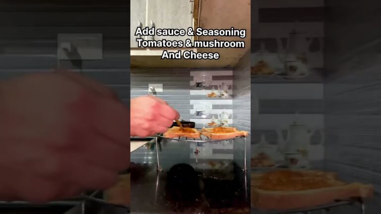 Mushroom toast with plum sauce #recipe #food #foodie #mushroom #youtube #shots  #tranding #eating