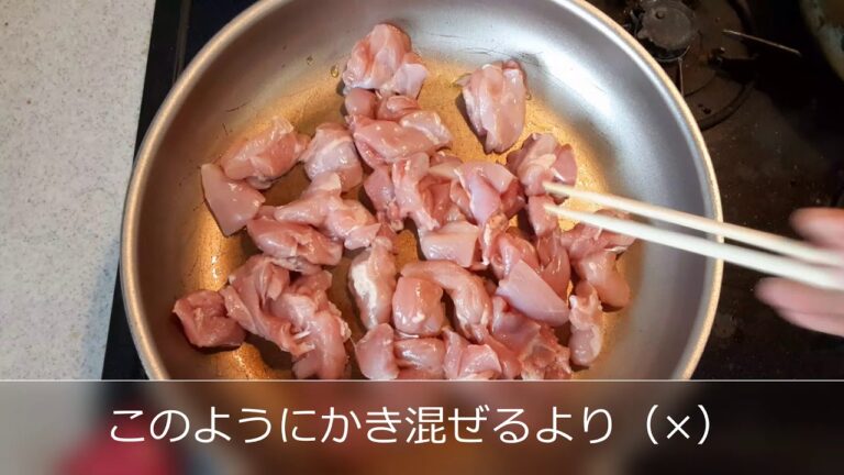 鶏もも肉とアスパラのハニーマスタード炒め