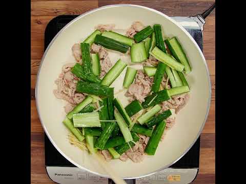 味の素 きゅうりと豚肉のしょうが炒め