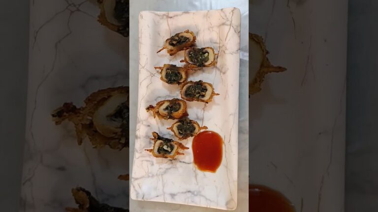 Mushroom Duplex | Restaurant Style Juicy and Crunchy Starter | #asmr #foodie #recipe#mukbang