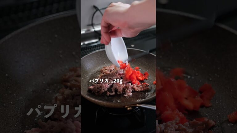 【10分で絶品】豚ひき肉とモッツァレラのトマトパスタの作り方 [パスタレシピはBINANPASTA] #shorts