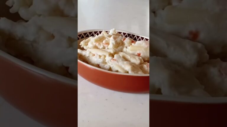 【簡単】業スーの材料でポテトマカロニグラタン！