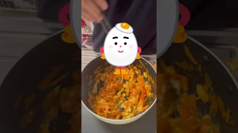 【適当】にんじんしりしり作ってみた！#youtube #youtubeshorts #料理動画 #にんじん #副菜 #followme #good