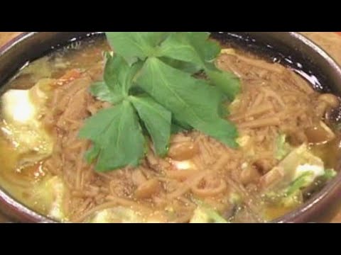 卵とゴボウのふんわり蒸しあんかけ