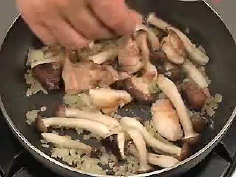 きのこシチュー　レシピ動画