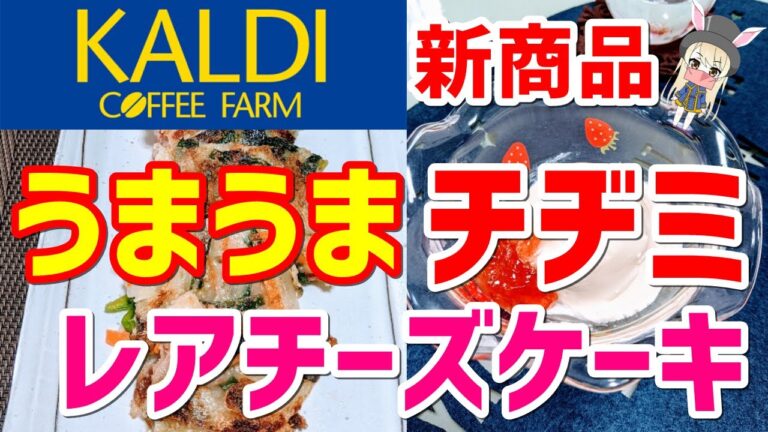 【カルディ購入品紹介】チヂミの素で作ったチヂミが専門店に匹敵する味だった♡デザートのオリジナルレアチーズは濃厚な口当たりで後味スッキリ♡一度はいちごジャムと一緒に（KALDI購入品紹介）