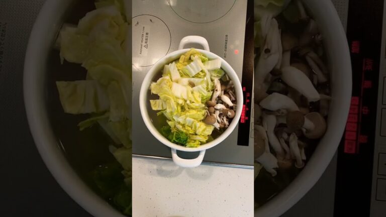 鶏肉白菜スープ