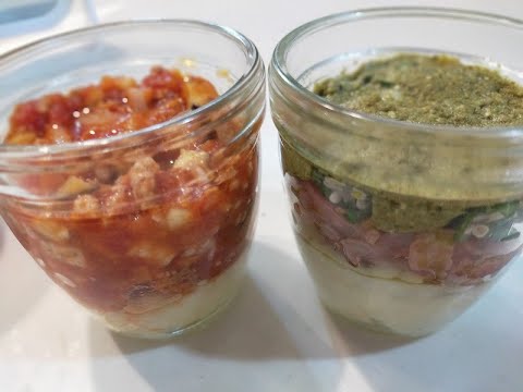 【ポテトクリーム】レシピ業務スーパーのクリスピーフライドオニオンを使ってみた「ナスとひき肉」とトマトソース