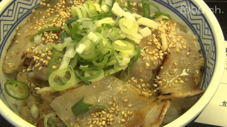ねぎ塩豚丼 吉野家