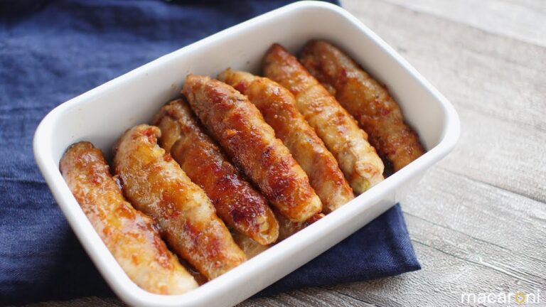 【作り置き】 お弁当にも！ なすの 豚肉巻き ピリ辛 炒め のレシピ 作り方