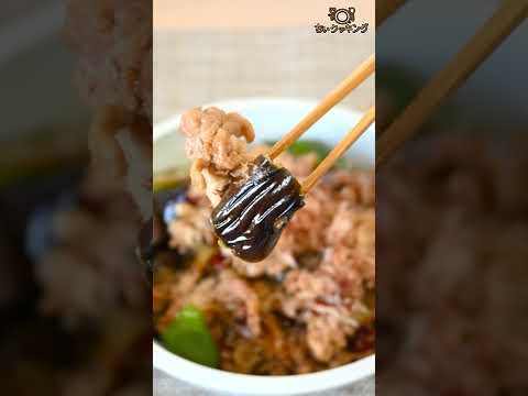 【レシピ/和食】ピーマンとナスと豚肉のピリ辛炒め【VTuber料理】#shorts