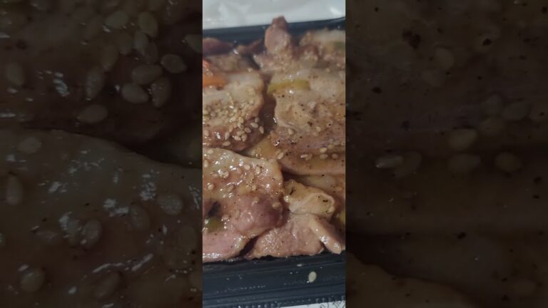 LAWSON ねぎ塩カルビ弁当 549円 が美味しい件☆