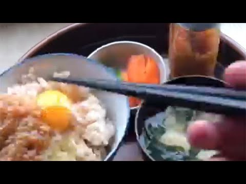 なめ茸卵かけご飯