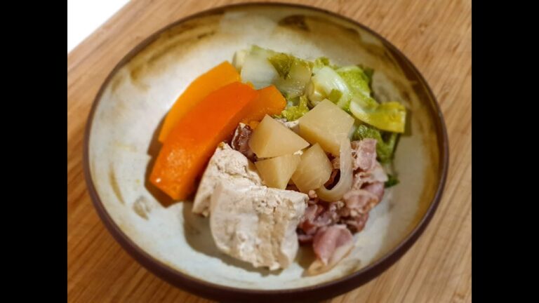 冬レシピ　 豆腐と野菜の煮つけ