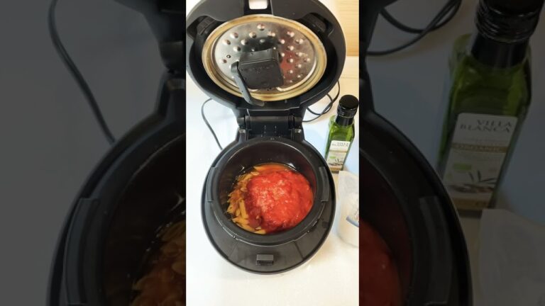 ホットクック1L/麺ゆで不要！トマト缶と塩、オリーブオイルだけで作る！「ペンネ￼アラビアータ」水は150mlだけ！/加熱目安25分#Shorts