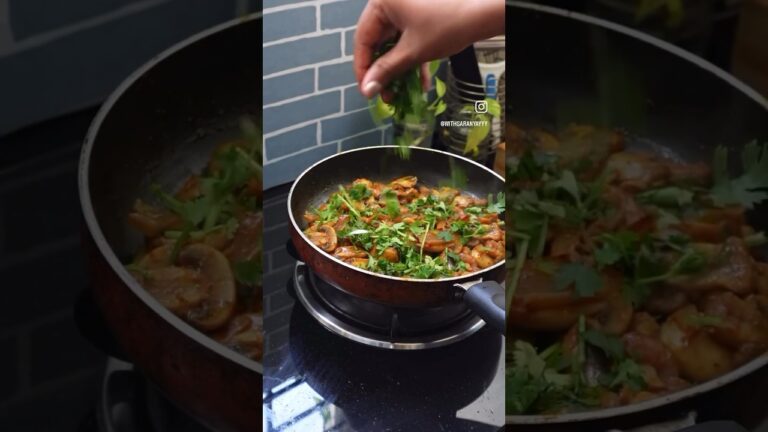 Mushroom fry #goanmushroom #mushroomrecipe #mushrooms #breakfastrecipe #easyrecipes #easycooking