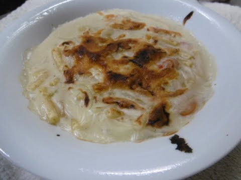 【レシピ】えびグラタン