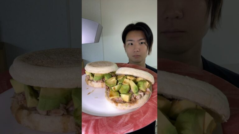 ツナアボカドサンド！ #shorts #自炊