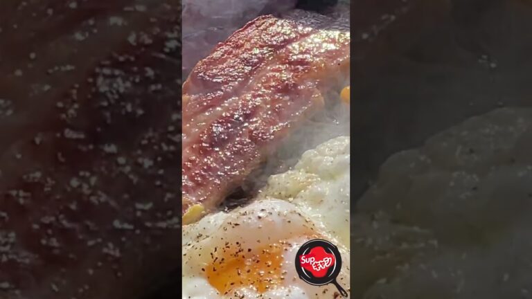 最高のベーコンエッグの作り方