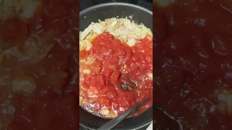 アンチョビトマトのペンネが保存もできて旨すぎる