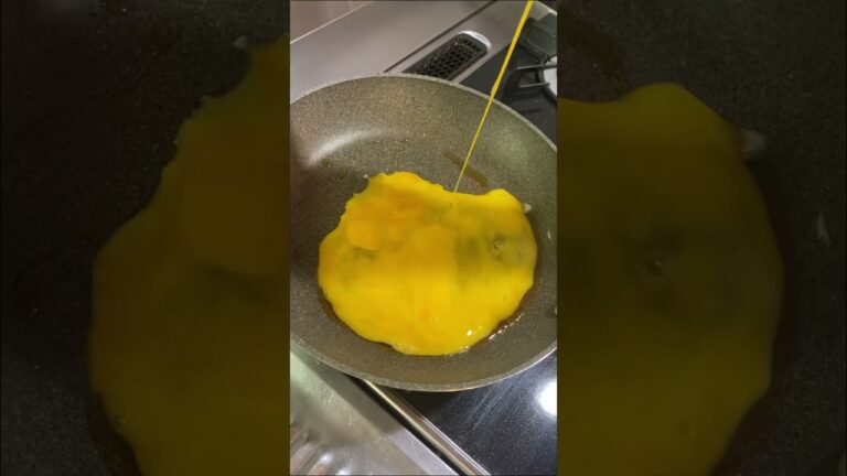 ＼パパッとおかず／厚揚げニラ卵キムチ レシピはコメント欄に記載 #shorts