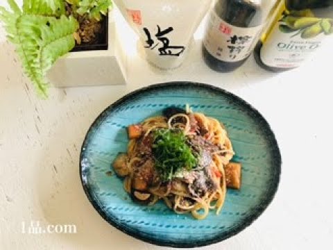 牛肉と茄子のトマトパスタ♪