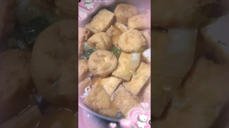 #煮物 #がんも #がんもどき #厚揚げ #大根 #白菜 #豚肉 #晩ごはん #料理