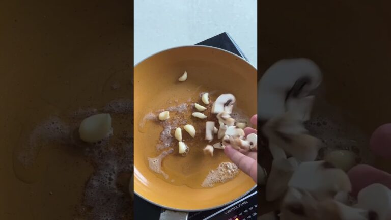 Day 4/21 Roasted Mushroom and Garlic Pasta