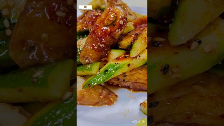 夏野菜きゅうりヤンニョム和え #cooking #簡単レシピ #料理 #節約レシピ #おつまみ #きゅうり #ちくわ #recipe #ヤンニョム #旬野菜 #夏野菜