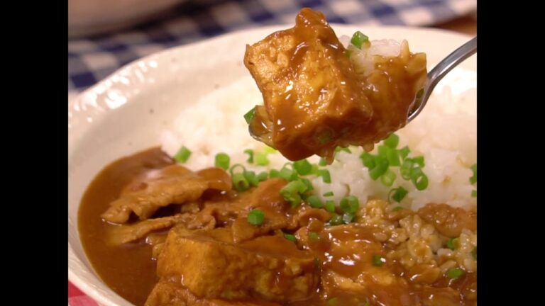 食卓の新定番に！？ 厚揚げ入り和風カレー ｜ moguna[モグナ]