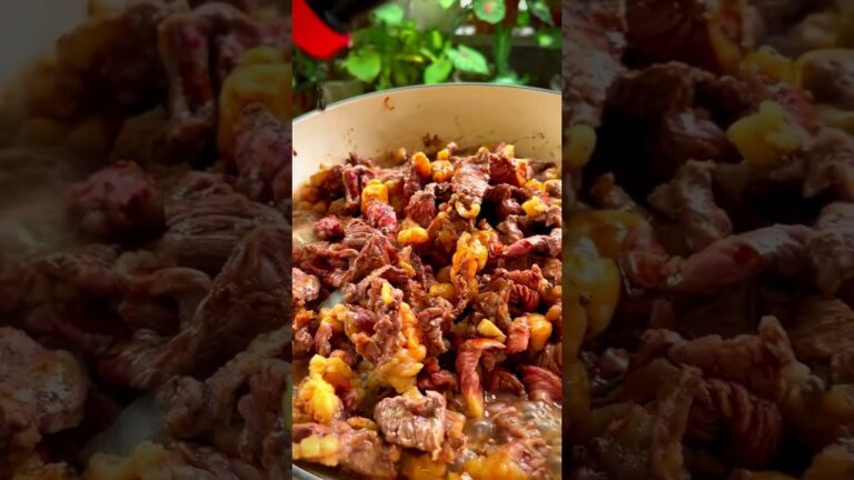 Creamy beef mushroom #shorts