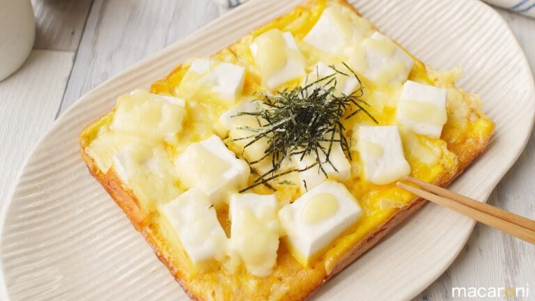 包まず簡単！ コロコロ はんぺんの チーズ 明太 オープン オムレツ のレシピ 作り方