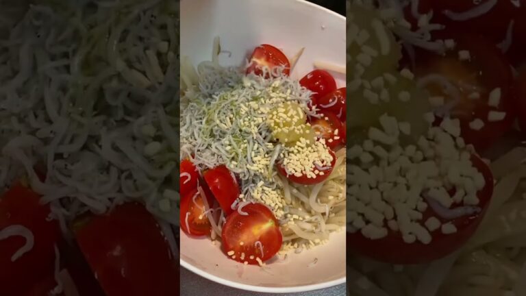 お財布に優しい👛もやしの洋風ナムル#shorts