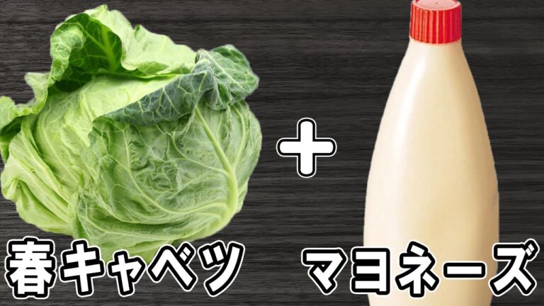 春キャベツの簡単レシピ！春キャベツのコールスロー！お手軽美味しいおかずの作り方/春キャベツレシピ/サラダレシピ/作り置きおかず/お弁当おかず【あさごはんチャンネル】