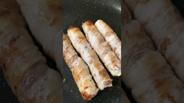 絶品❗【肉巻きちくわのスタミナ焼き】#Shorts #ひめりんご