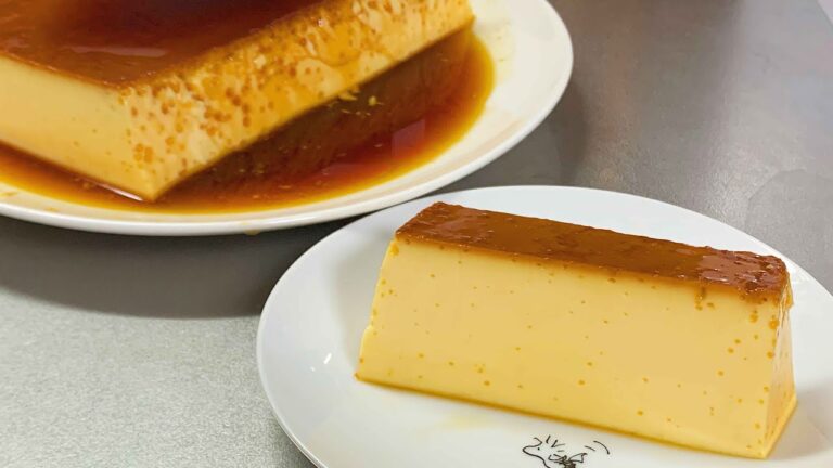 サラリーマンが休日に作るおやつ【プリン】