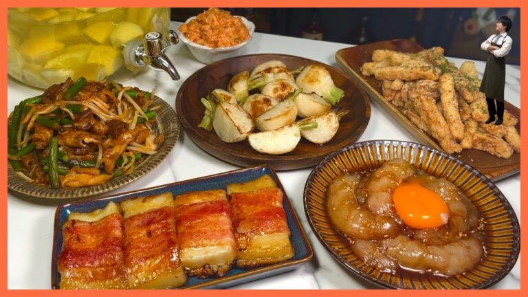 【昼飲み】1日中飲みたくなるおつまみ6品作ってみました！【サラリーマンの休日】