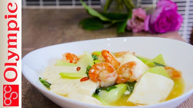 オリンピックの超簡単レシピ　 海老と豆腐のうま煮の作り方