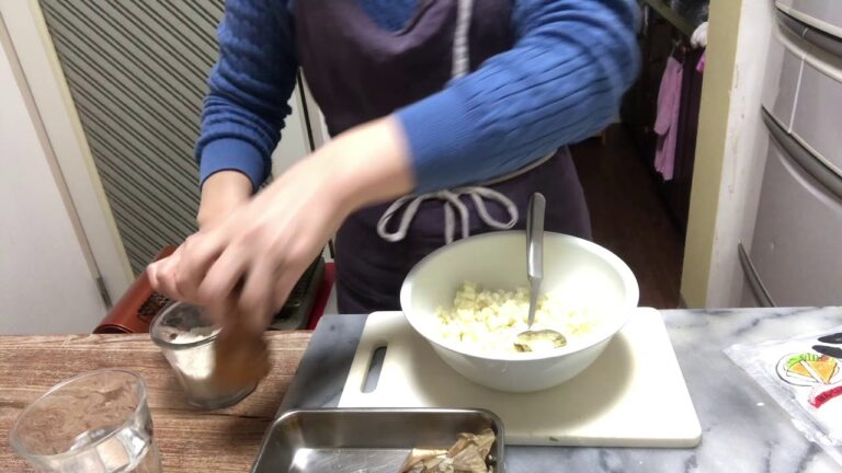 キノケイコ 【 はんぺんとじゃがいものおやき】 簡単レシピ動画で紹介