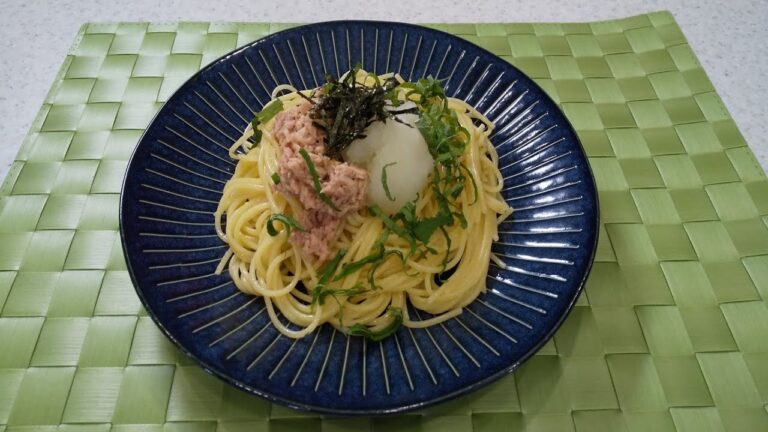 ツナと大根の和風パスタ 2023.4.12放送
