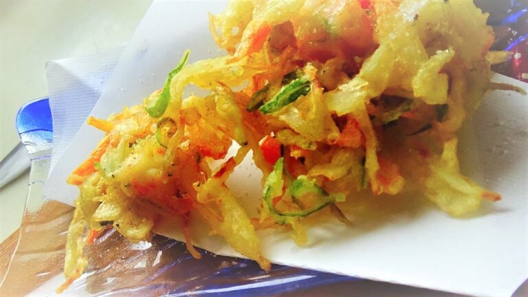失敗しない  「かき揚げ」  分厚くならないサクサクなかき揚げの  作り方  天ぷら粉が無駄にならない。