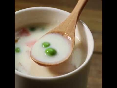 ベーコンと豆乳は相性抜群 ベーコンとミックスベジタブルの豆乳みそ汁 ｜ moguna[モグナ]