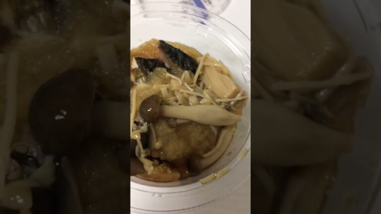 【セブンイレブン】2021/11/27、さばのおろしぽん酢、ポン酢＆大根おろし＆しめじの相性が抜群